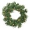 Northlight Pre-Lit Deluxe Windsor Pine Artificial Christmas Wreath - 10" - Clear Lights